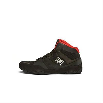 Leone 1947 Luchador Boxing Shoes Noir