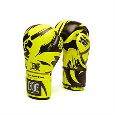 Leone 1947 Mascot Boxing Gloves Nero-Giallo