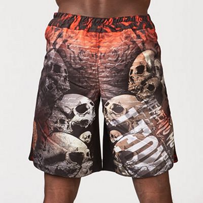Leone 1947 Memento MMA Shorts Rouge
