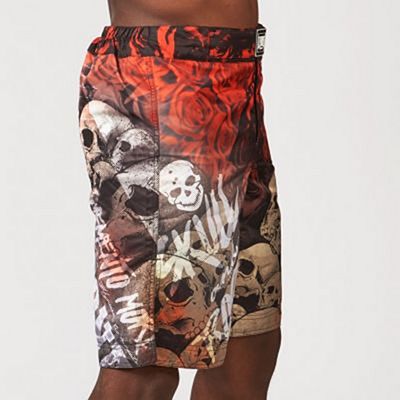 Leone 1947 Memento MMA Shorts Rouge