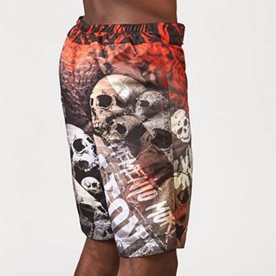 Leone 1947 Memento MMA Shorts Rouge