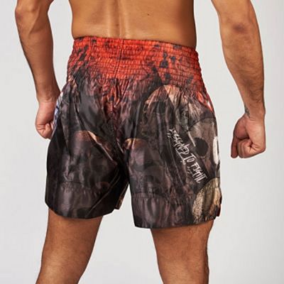 Leone 1947 Memento Muay Thai Shorts Rojo