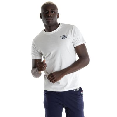 Leone 1947 Men Set T-shirt Bermuda M1361 White