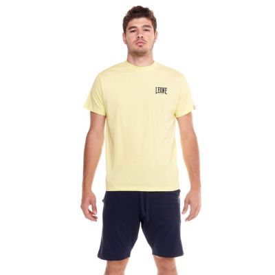 Leone 1947 Men Set T-shirt Bermuda M1361 Jaune