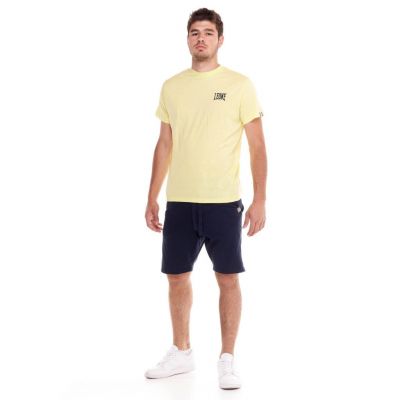 Leone 1947 Men Set T-shirt Bermuda M1361 Amarillo