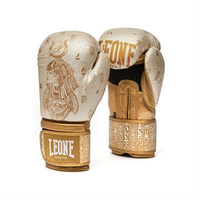 Leone 1947 Nefertiti Boxing Gloves Bianco-Oro