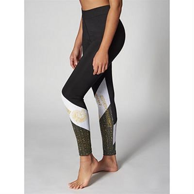 Leone 1947 Nefertiti Leggings Nero-Bianco