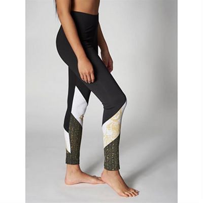 Leone 1947 Nefertiti Leggings Nero-Bianco