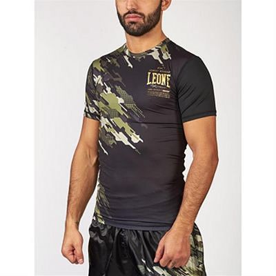 Leone 1947 Neo Camo Rashguard Svart-Camo