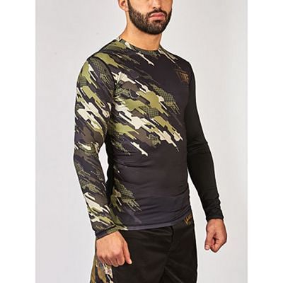 Leone 1947 Neo Camo Rashguard Nero-Verde