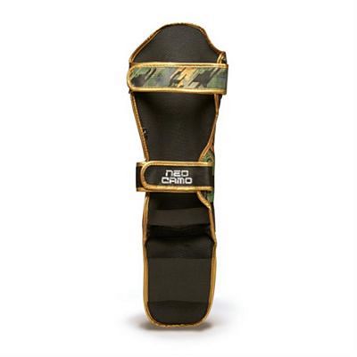 Leone 1947 Neo Camo Shinguards Noir-Vert