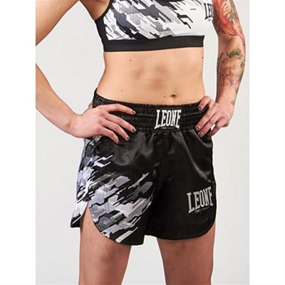 Leone 1947 Neo Camo Woman Thai Shorts Schwarz-Grau