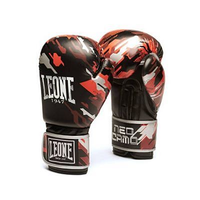 Gants de Boxe Leone 1947 Neo Camo Women Noir-Rouge