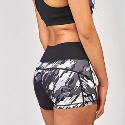 Leone 1947 Neo Camo Women Compression Shorts Negro