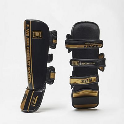 Leone 1947 Nexplosion Shinguards Nero-Oro