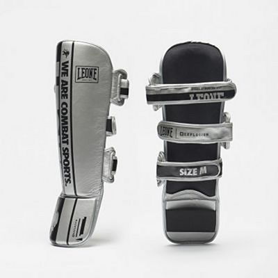 Leone 1947 Nexplosion Shinguards Nero-Argento