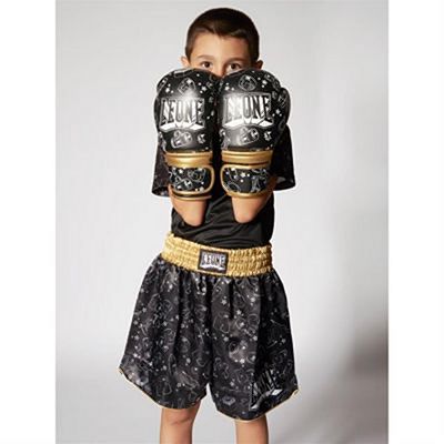 Leone 1947 Number One Kids Boxing Gloves Schwarz