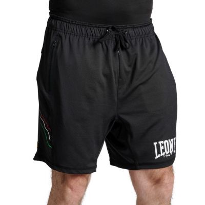 Leone 1947 Pantalon Corto Compresiva FLAG ABX812 Noir