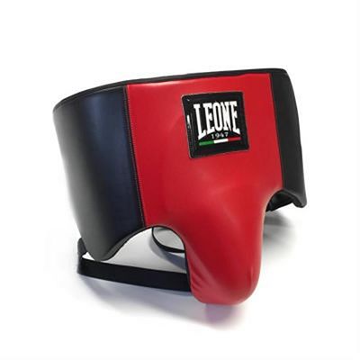 Leone 1947 Pro Groin Guard Noir-Rouge