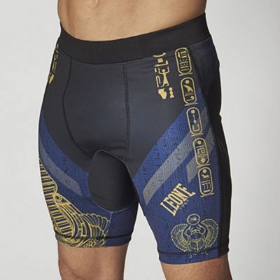 Leone 1947 Ramses Compression Shorts Noir-Bleu