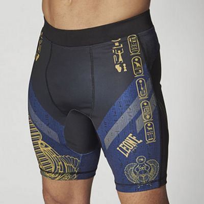 Leone 1947 Ramses Compression Shorts Schwarz-Blau