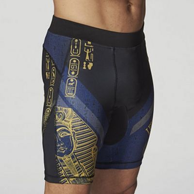 Leone 1947 Ramses Compression Shorts Noir-Bleu