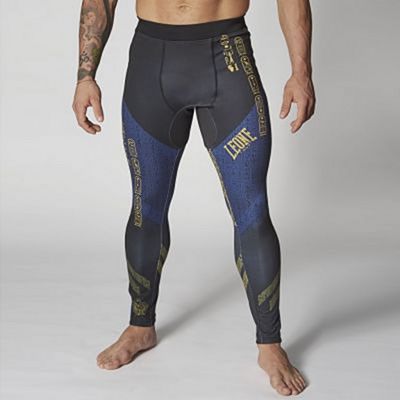 Leone 1947 Ramses Leggings Svart-Blå