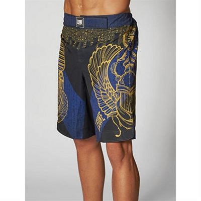 Leone 1947 Ramses MMA Shorts Schwarz-Blau