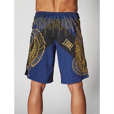 Leone 1947 Ramses MMA Shorts Preto-Azul