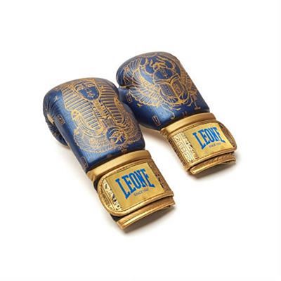 Leone 1947 Ramses Women Boxing Gloves Blau-Gold