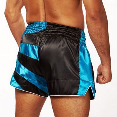 Leone 1947 Rayong Muay Thai Shorts Negro-Celeste