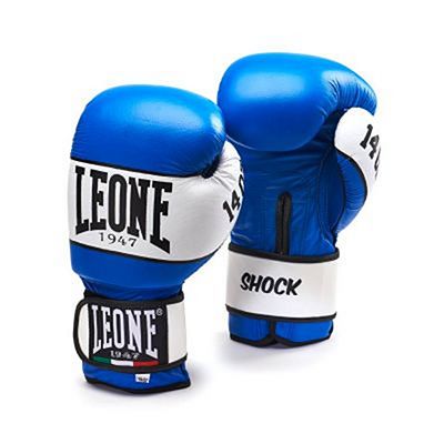 Leone 1947 Guantes Boxeo Shock Azul-Blanco