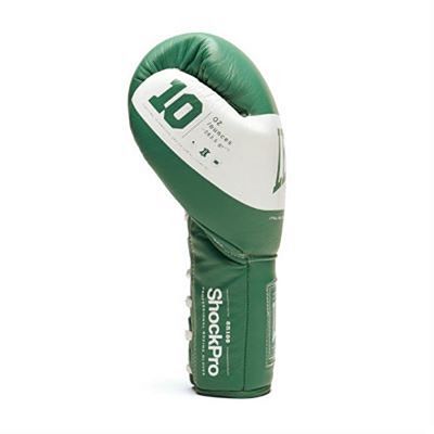 Leone 1947 Shock Pro Laces Boxing Gloves Verde