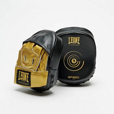 Leone 1947 Small Curved Mitts Schwarz-Gold