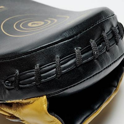 Leone 1947 Small Curved Mitts Preto-Dourado