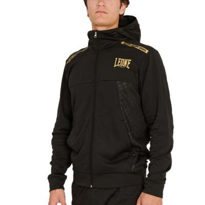 Leone 1947 Sudadera Con Capucha DNA SMALL Noir-Or