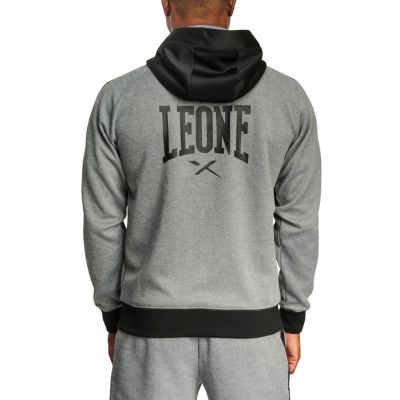 Leone 1947 Sudadera Con Capucha MELANGE ABX611 Grau