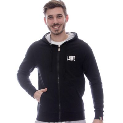 Leone 1947 Sudadera Zip M378/10 Noir