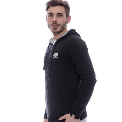 Leone 1947 Sudadera Zip M378/10 Nero