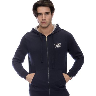 Leone 1947 Sudadera Zip M378/10 Navy Blu