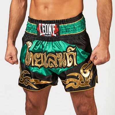 Leone 1947 Thailand Muay Thai Shorts Verde