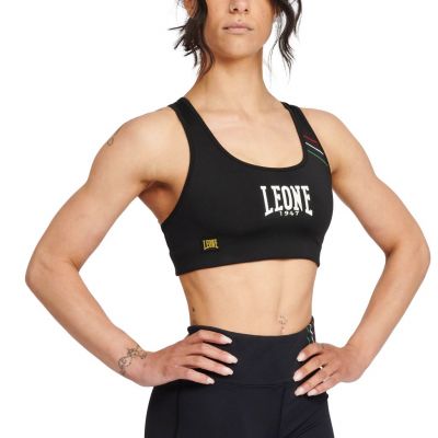 Leone 1947 Top Sport Mujer FLAG ABX816 Nero