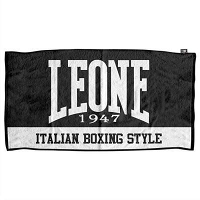 Leone 1947 Toalla Felpa Training Negro-Gris