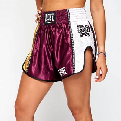 Leone 1947 Training Thai Shorts Roxo