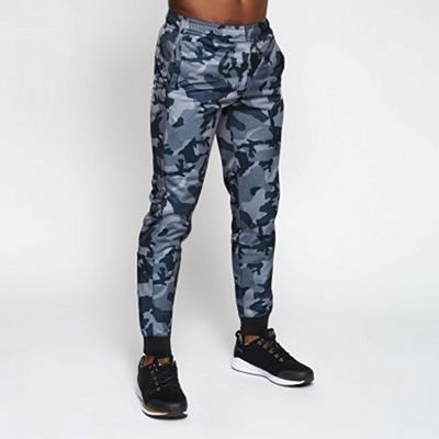 Leone 1947 Trousers Camo Grau