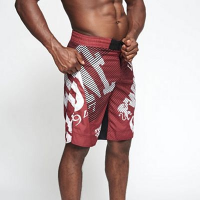 Leone 1947 WACS MMA Shorts Rojo