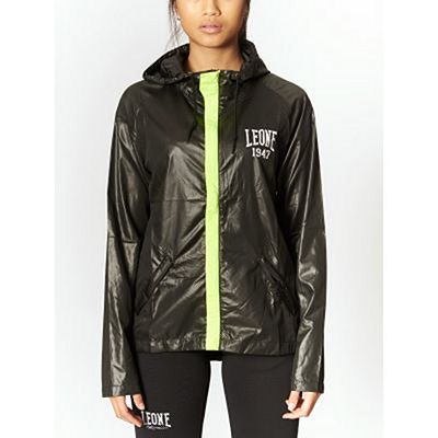 Leone 1947 Windproof & Waterproof Training Jacket Fekete