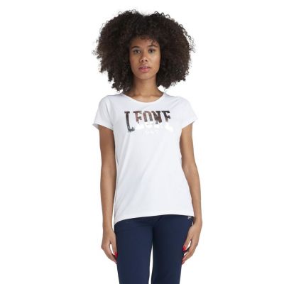 Leone 1947 Woman T-shirt W3881 Bianco