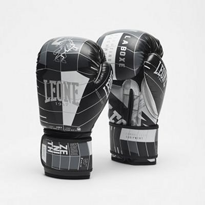 Leone 1947 Zenith Boxing Gloves Svart