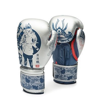 Leone Boxing Mononofu Boxing Gloves Argent